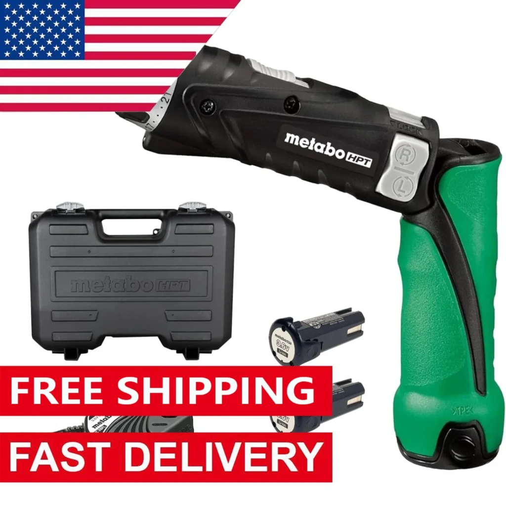 Cordless Screwdriver Set,3.6V,Precision Screwdriver Set with Case,2 Lithium-Ion Batteries,Charger & Bit,21 Clutch with LED light
