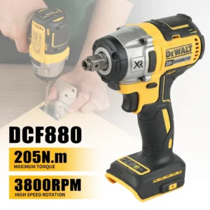 Dewalt DCF880 20V Original 2300rpm Rechargeable Lithium Battery Electric Wrenchpower Tool Electric Screwdriver Cordless Drill