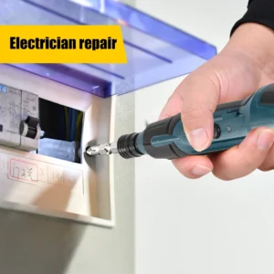 3.6V Electric Screw Driver USB Rechargeable Small Electric Power Screwdriver Set 200rpm/min 2Nm Flashlight Lighting Power Tool