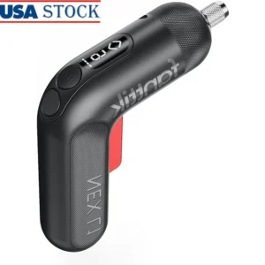 L1 Pro 3.7V Cordless Electric Screwdriver Set with 14 Bits Digital Screen 2000mAh Battery 222 RPM 6 Torque Settings