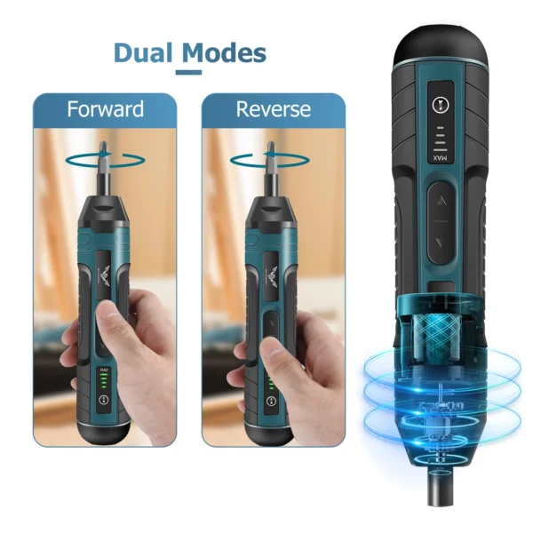 JENABOM 3.6V cordless electric screwdriver set mini multifunctional precision wireless charging screwdriver charging drill tools - Image 2