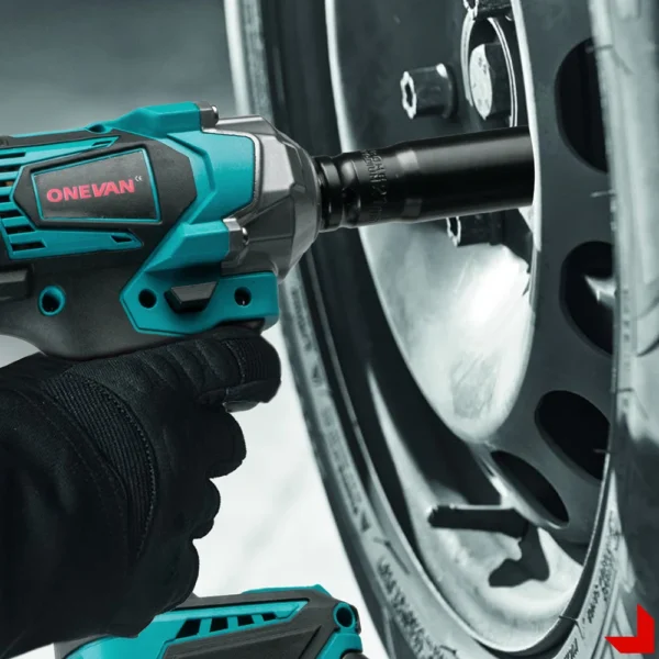 ONEVAN 1200N.M Brushless Electric Impact Wrench 3 Funtion 1/2" Cordless Screwdriver Electric Drill for BL1840B BL1850 18V Batter - Image 2