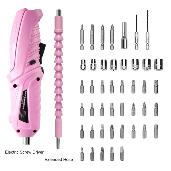 3.6V cordless drill rechargeable electric screwdriver, 3.5N · m maximum torque electric screwdriver, front LED light - Image 4