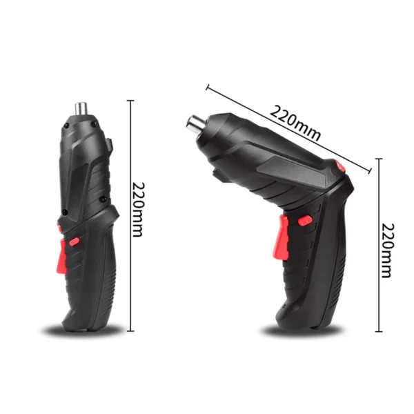 3.6V Powerful Impact Drill Screwdriver LED Lighting Electric Power Screwdriver Set Portable Mini Electric Screwdriver Power Tool - Image 3