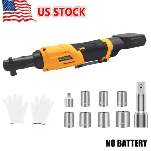 Electric Ratchet Wrench Replacement for DEWALT 20V 18v XR MAX Battery (No battery)
