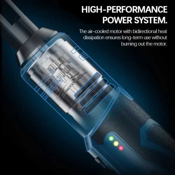 16.8V Rechargeable Right Angle Electric Wrench 50NM 3/8 Inch Ratchet Wrench Wrench Socket Battery Set Automotive Repair Tool - Image 5