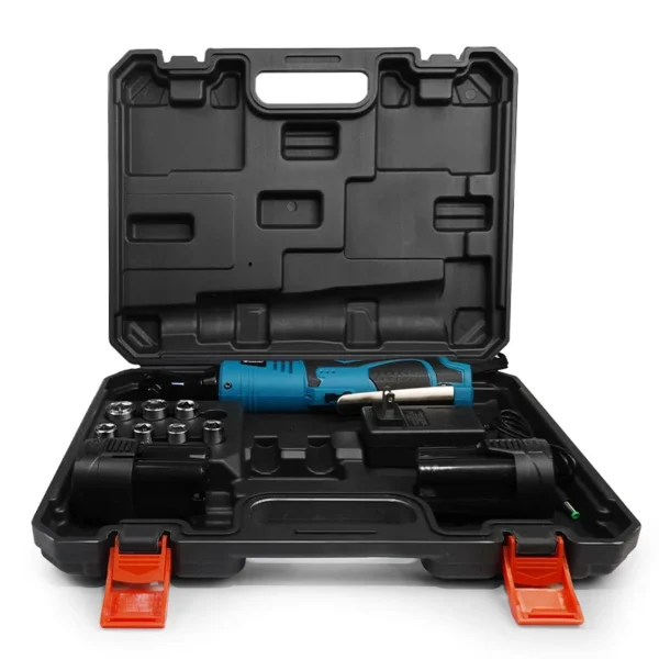 16.8V Rechargeable Right Angle Electric Wrench 50NM 3/8 Inch Ratchet Wrench Wrench Socket Battery Set Automotive Repair Tool - Image 3