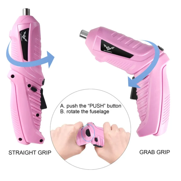 3.6V cordless drill rechargeable electric screwdriver, 3.5N · m maximum torque electric screwdriver, front LED light - Image 5