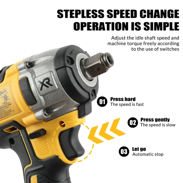 Dewalt DCF880 20V Original 2300rpm Rechargeable Lithium Battery Electric Wrenchpower Tool Electric Screwdriver Cordless Drill - Image 3