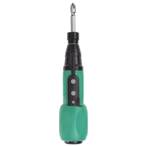 Household Mini Electric Screwdriver Handle Charging Straight Rod Anti-slip Drill for Household Electricity Accessories