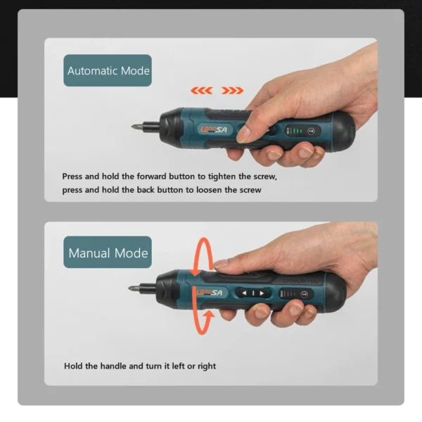 3.6V Cordless Electric Screwdriver Rechargeable 1500mah Lithium Battery Mini Drill Power Tools Set Household Maintenance Repair - Image 5