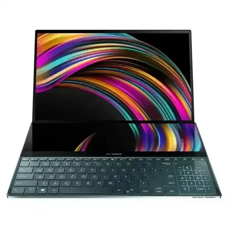 NEW 2024 A-ASUS ZenBook Pro Duo UX581 Laptop 15.6 4K UHD NanoEdge Touch Display Intel Core i9-10980HK 64GB RAM 1TB SSD