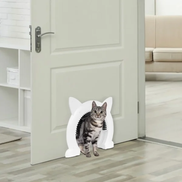 XL Indoor Cat Door Pet Cat Dog Door Hole Access Direction Controllable Toy Within 10kg - Image 3