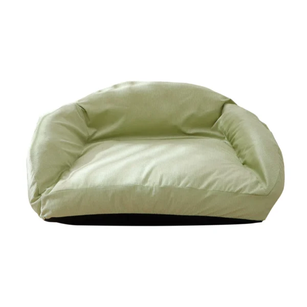 Pet Sofa Bed All Seasons Pet Bed with Widen Sleeping Area Pet Couch with Removable Washable Cover Anti-slip Bottom for Cats Smal - Image 2