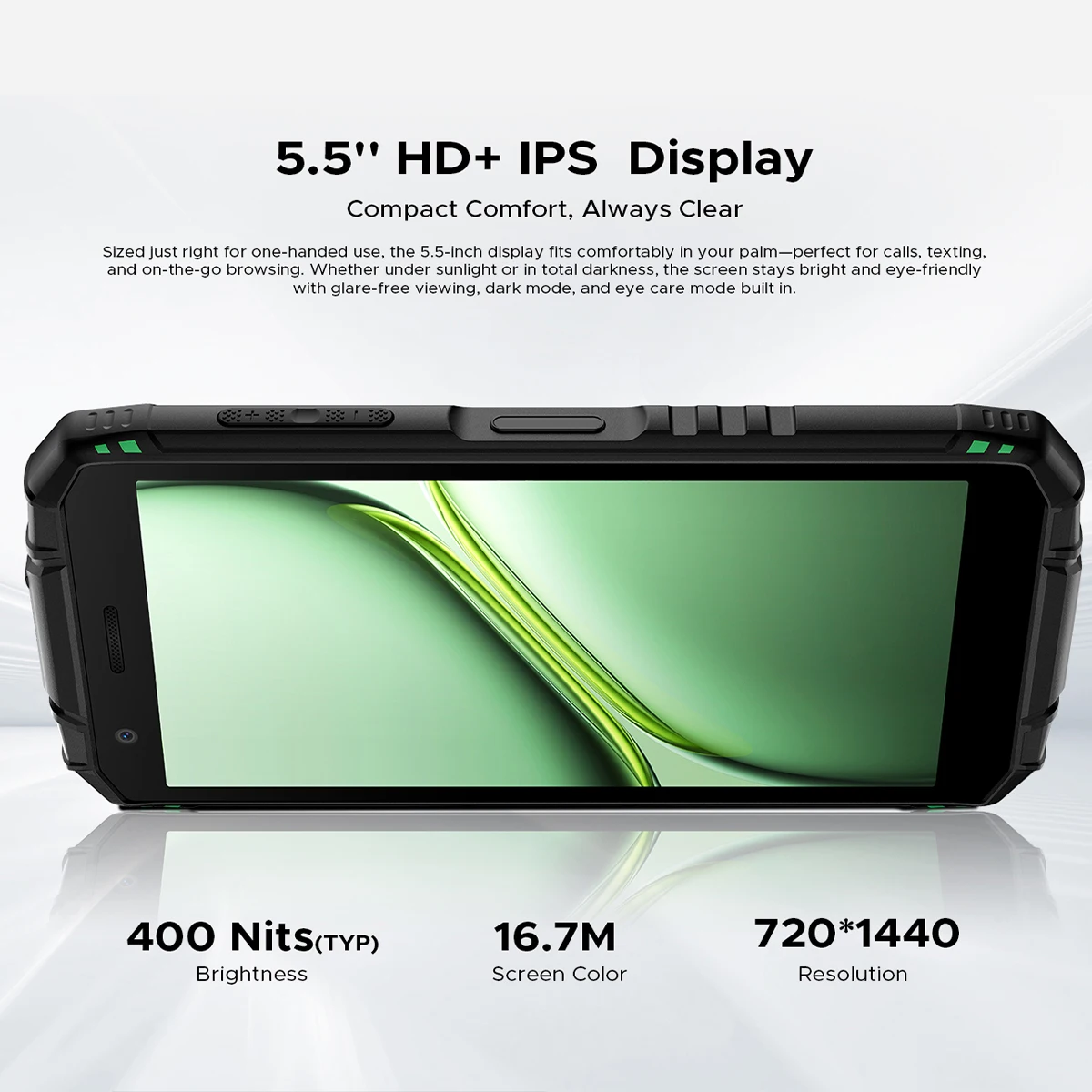 【World Primiere】Doogee Fire 3 Rugged Phone 12GB+64GB 8350mAh Battery 5.5" HD+ Screen 13MP+8MP NFC Android 15 Smartphone - Image 4