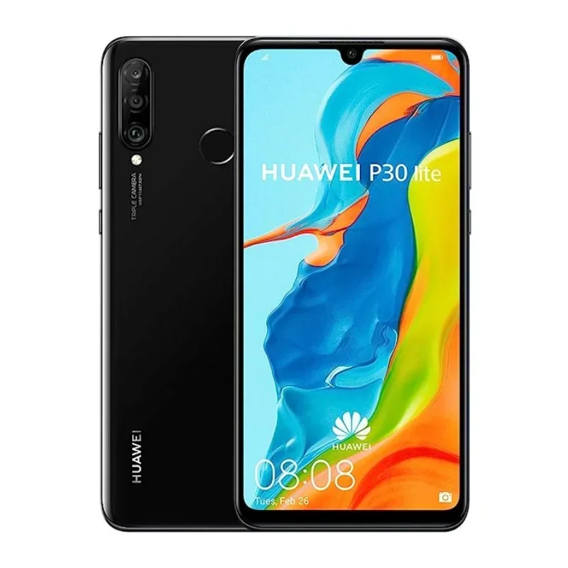 Huawei P30 Lite Global Unlocked Smartphone Android,6.15 inch,128GB ROM,24MP+32MP,Google Play Store, Mobile phone,Unlocked - Image 4