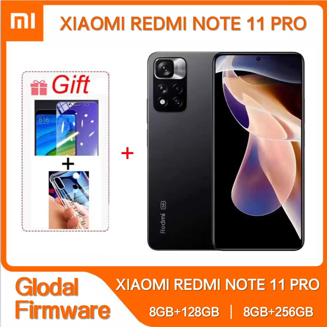 Global Rom Xiaomi Redmi Note 11 Pro 5G Smartphone 8GB 256GB 108MP Camera MTK Helio G96 Octa Core 120Hz Display NFC - Image 2