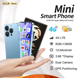 kf-S1752cbe411e54d6895aceecb00daecc5H SERVO 19PRO 4G Network Mini Smartphone Android12 OS RAM 6GB ROM 128GB Play Store GPS OTG 3.88" Display 2 SIM Pocket Smart Phones