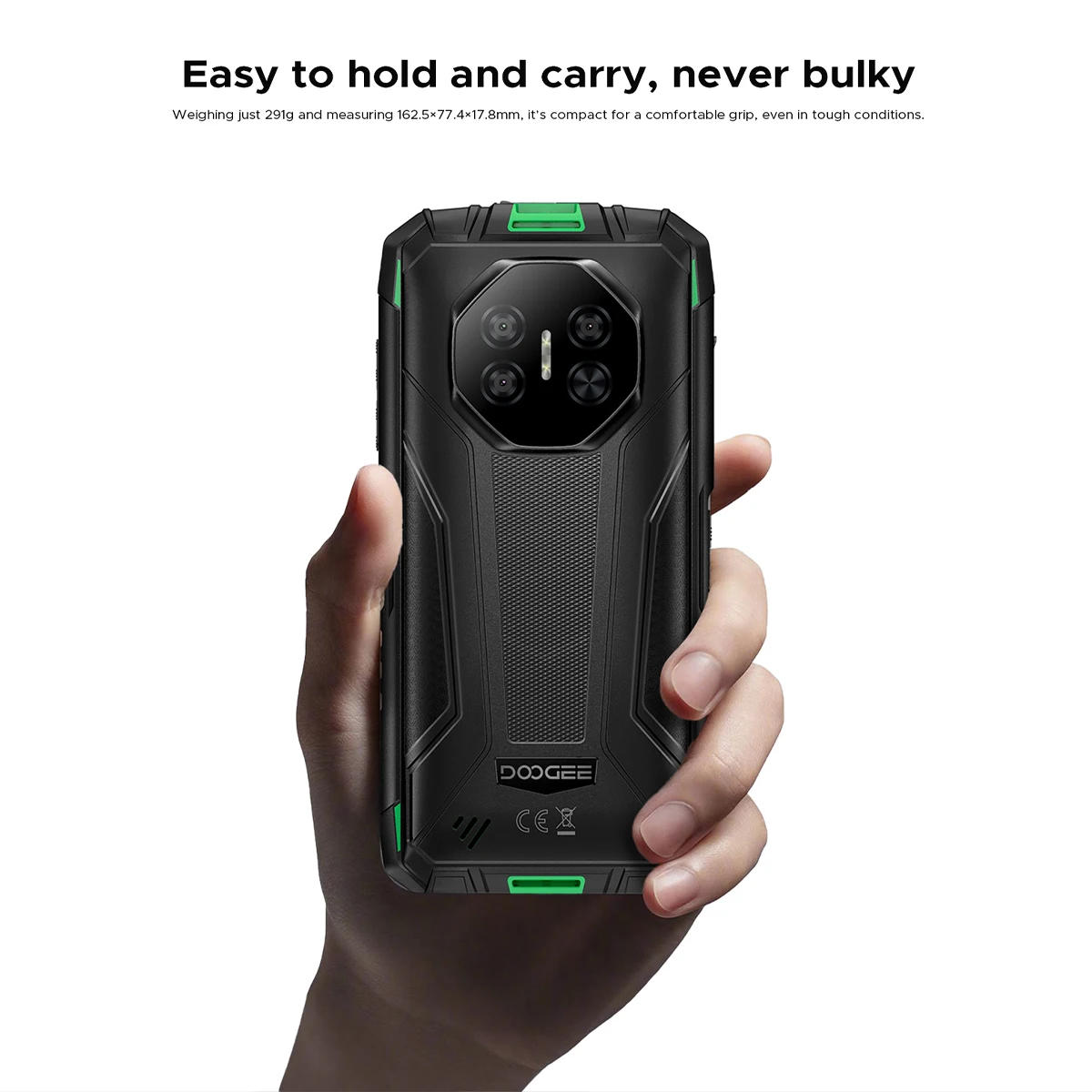 【World Primiere】Doogee Fire 3 Rugged Phone 12GB+64GB 8350mAh Battery 5.5" HD+ Screen 13MP+8MP NFC Android 15 Smartphone - Image 2