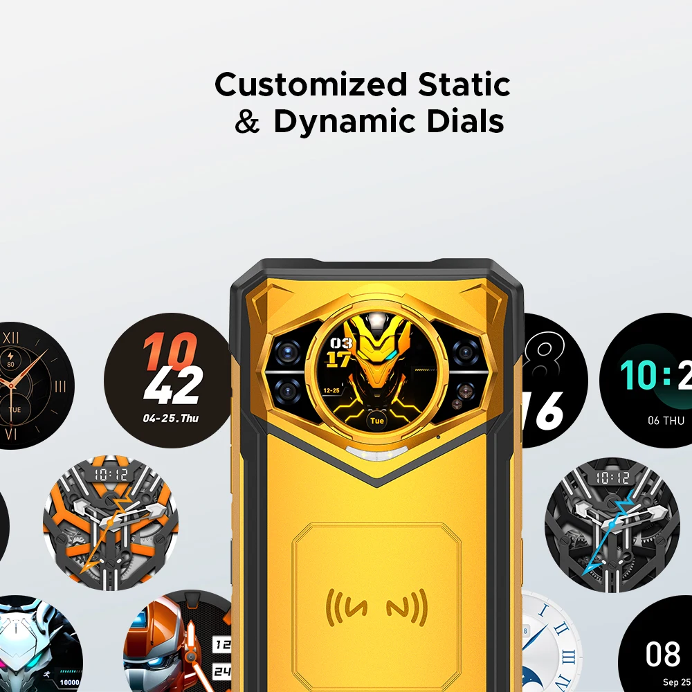 World Premiere DOOGEE S200 X 5G Rugged Phone 12+512GB Smartphone 6.72” FHD+120Hz IPS screen Dimensity 7050 10100mAh battery 33W - Image 4