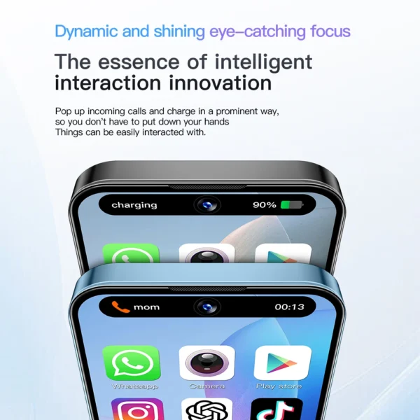 SOYES XS19 Mini Smartphone 3.88in 2GB RAM 16GB ROM Android10.0 With Facial Recognition Dual SIM Standby 3G Network Small Phone - Image 3
