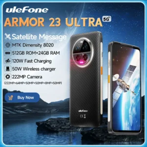 kf-S4b0d7a446a4240ecb4721f47768468e13 Ulefone Armor 23 Ultra 5G Rugged Phone Satellite Message 120W Smartphone 64MP Night Camera 24GB+512GB NFC Android 13Mobile Phone