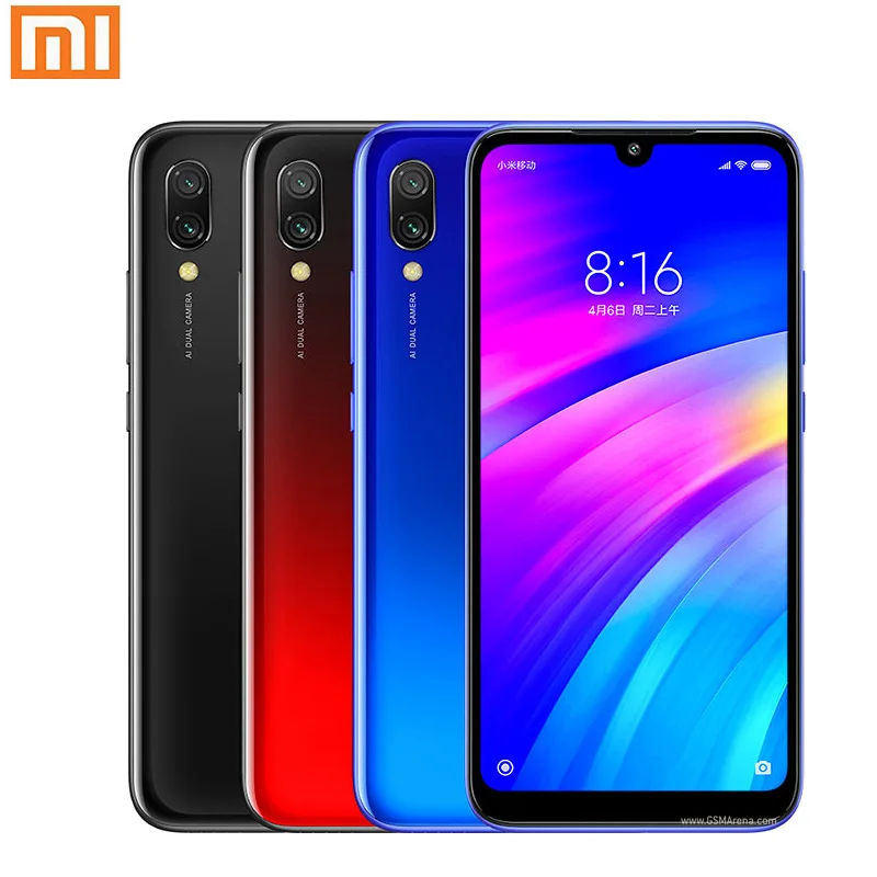 Xiaomi Redmi 7 Global Rom 3+32Gb /4+64Gb Smartphone 6.26 Inch HD Screen 4000 mAh Battery Unlocked Dual Sim Xiao Mi Mobile Phones - Image 2