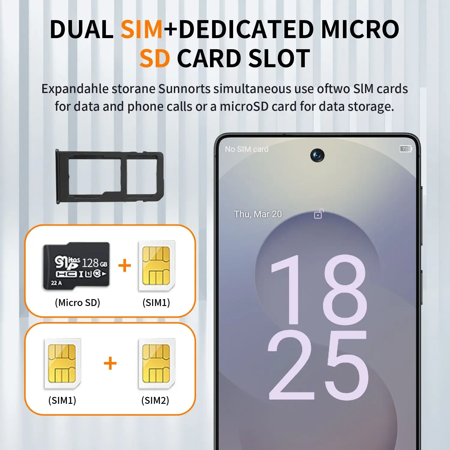 2025 Original phone S27 ultra 7.3 inch HD 4K Android 15 22GB+2TB 8000mAh Battery 4G 5G Dual Sim Card WiFi GPS Google - Image 6