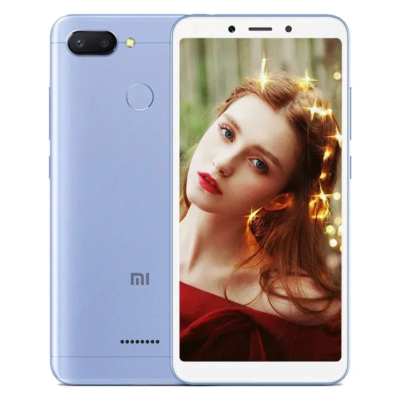 Original Xiaomi Redmi 6 4GB 64GB 13000mAh 6.6 inch celular googleplay Fingerprint Octa-core Global Rom 4G Smartphone - Image 4