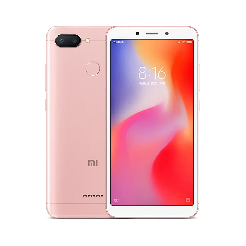 Original Xiaomi Redmi 6 4GB 64GB 13000mAh 6.6 inch celular googleplay Fingerprint Octa-core Global Rom 4G Smartphone - Image 2