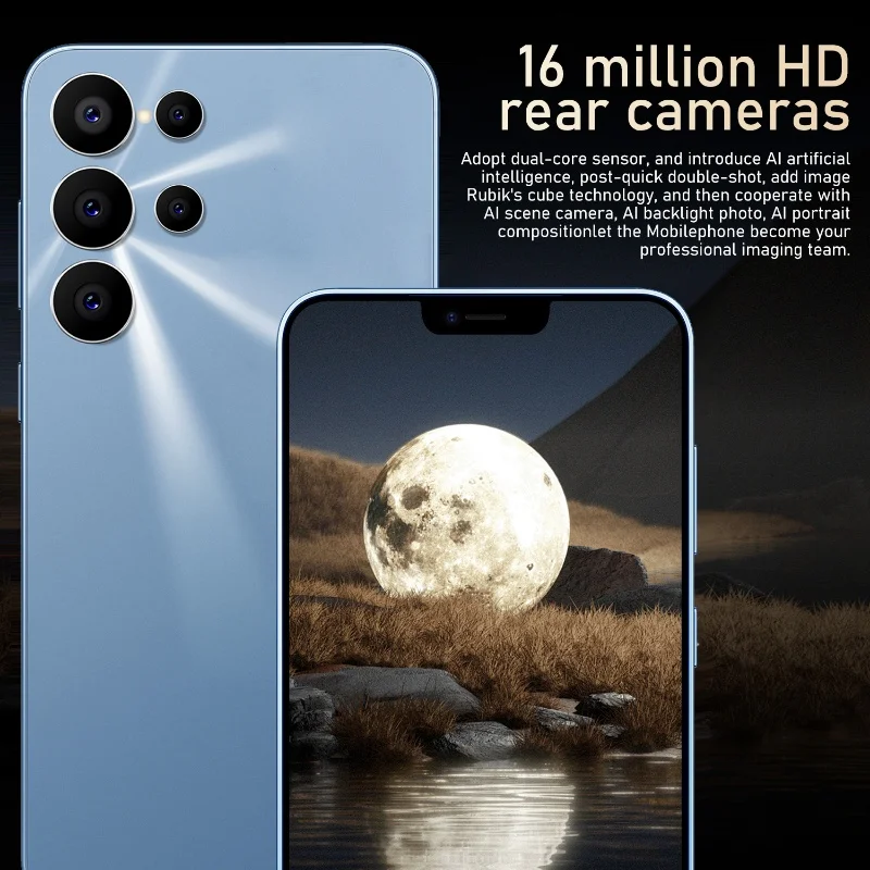 Global Version S24 Ultra Smartphone 3400mAh 4GB RAM 128G ROM 6.26 inch Phone Android 2280x1080HD 8+16MP 5G Network Mobile phones - Image 2