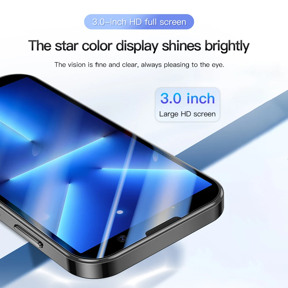 SOYES XS18 Pro 3.0" Mini Smartphone 2GB RAM 16GB ROM Facial Recognition Android8.1 Dual SIM Standby 1000mAh 3G Network Phone - Image 2