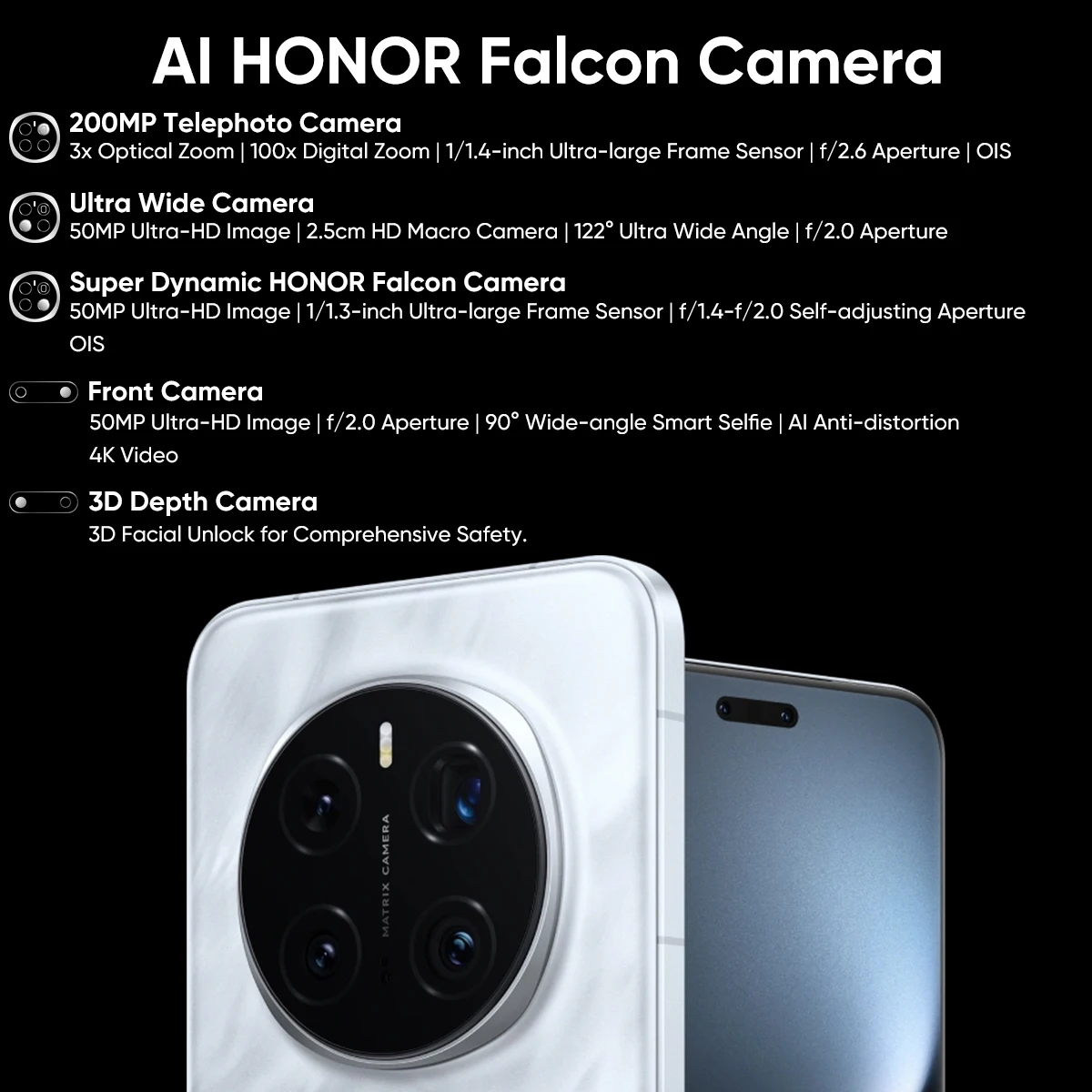 Original HONOR Magic7 Pro Global Version 5G Smartphone Snapdragon 8 Elite 6.8'' 120Hz OLED Display 100W SuperCharge 200MP Camera - Image 5