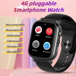 4G New I1 Children's Student Android Video Call Smart Watch 1.99 ''410 * 502 HD Screen, SIM Card, GPS WIFI Dual Camera