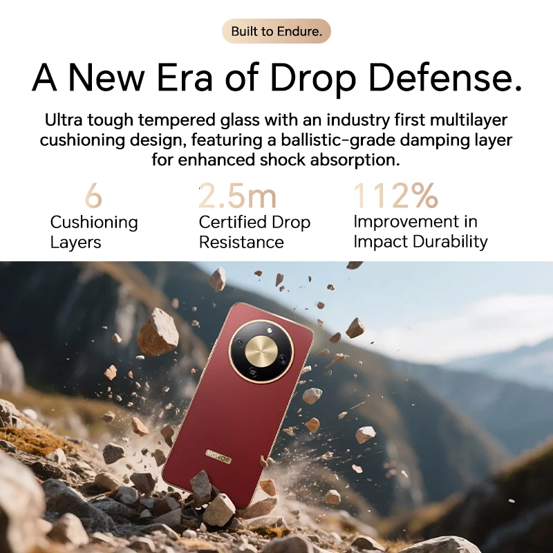 2025 New HONOR X9d Global Version 5G Smartphone 6.79" 120Hz AMOLED Display 8300mAh Batteey Anti drop Waterproof Phone 108MP NFC - Image 3