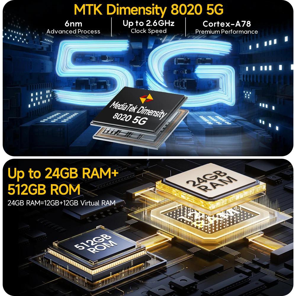 Ulefone Armor 23 Ultra 5G Rugged Phone Satellite Message 120W Smartphone 64MP Night Camera 24GB+512GB NFC Android 13Mobile Phone - Image 4