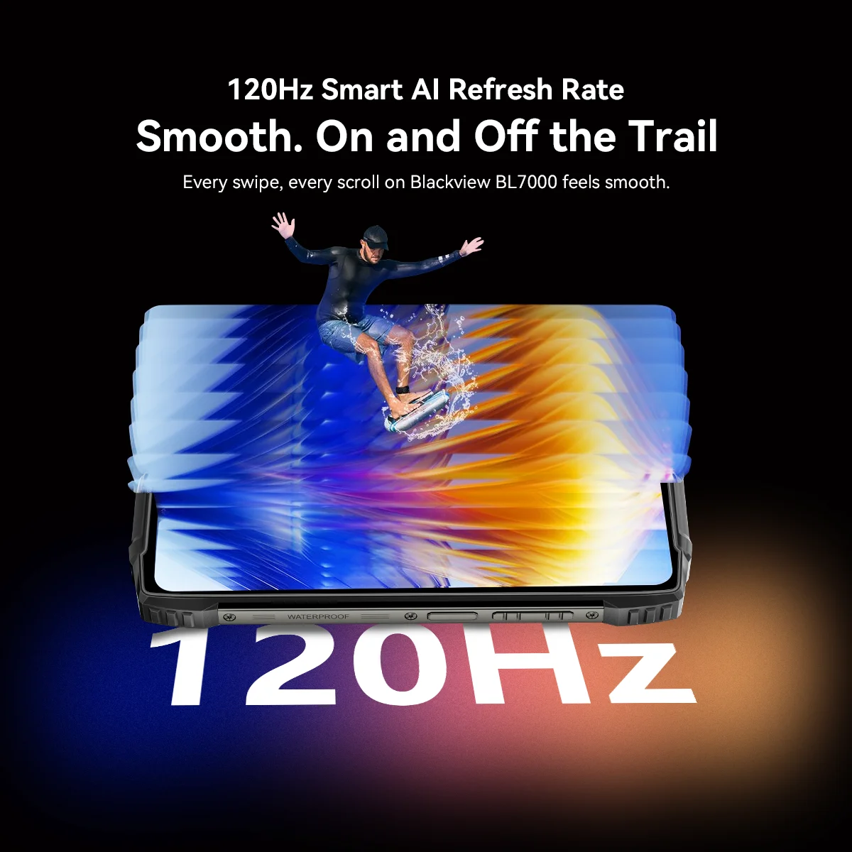 BLACKVIEW BL7000 5G AI Rugged Smartphone MTK 6300, 6.78" HD+2.4K Display 120Hz, 8GB + 256GB, 7500Amh Cerllphone Android 15 - Image 5