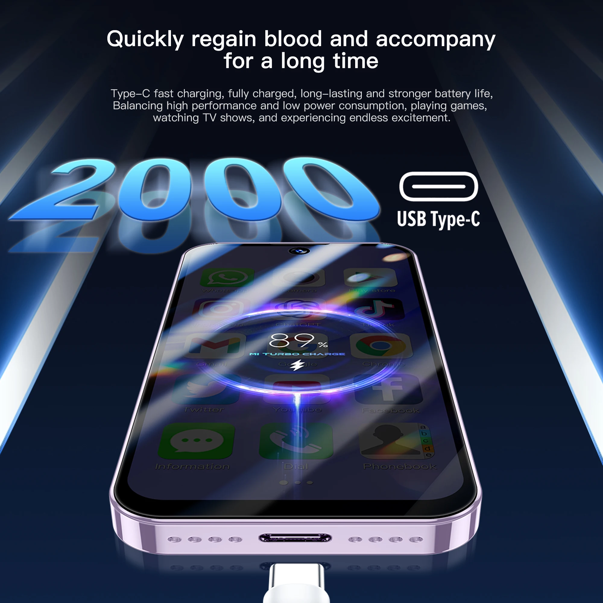 2025 NEW mini Android Smartphone 3.88" HD Display,4G LTE/3G WCDMA,4GB+128GB/2GB+16GB,2000mAh Battery Small Mobile Phone Unlocked - Image 4