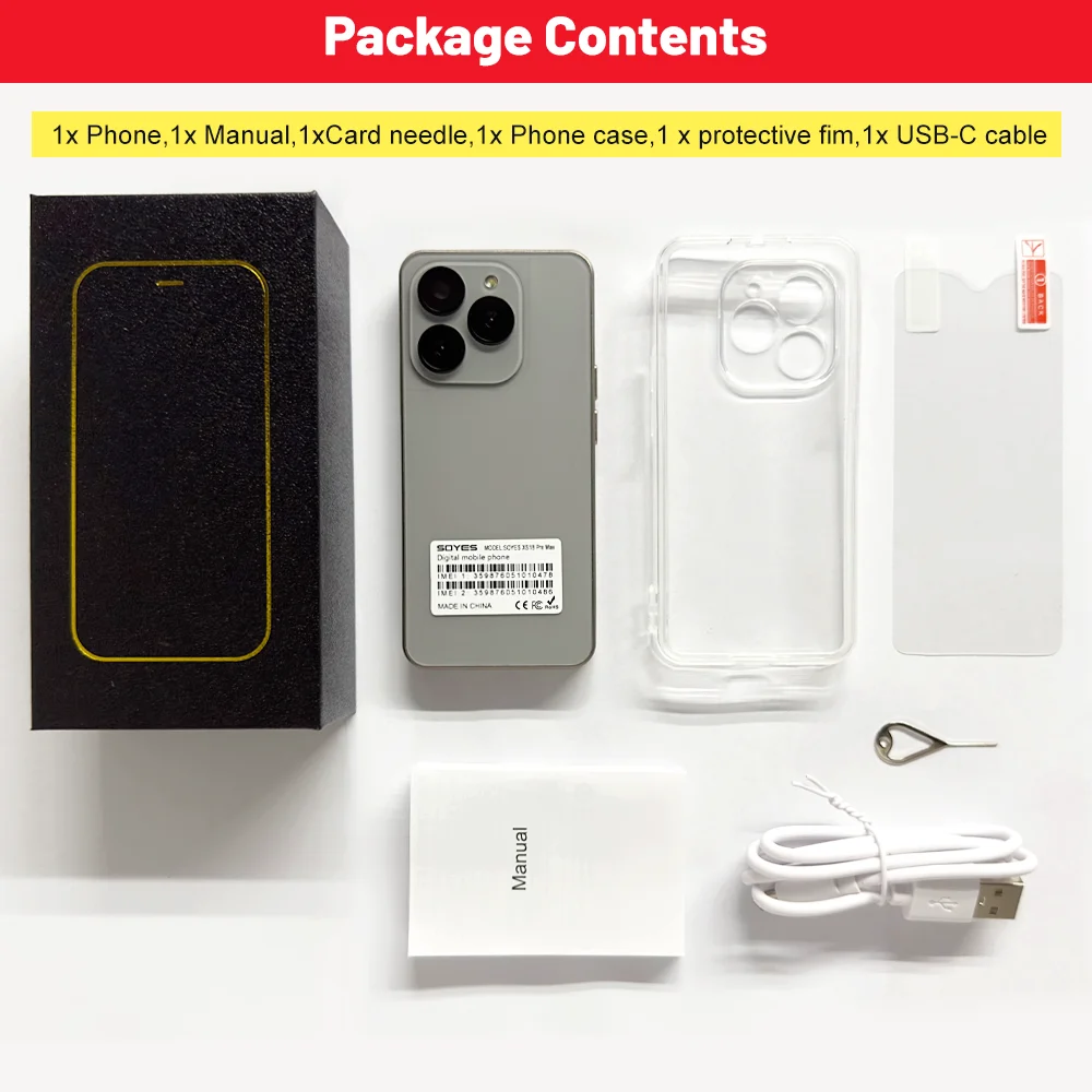 World Premiere SOYES XS18 Pro Max Mini Smartphone 4.3" Global 4G Android8.1 With 2750mAh Battery Facial Recognition GPS Small - Image 5