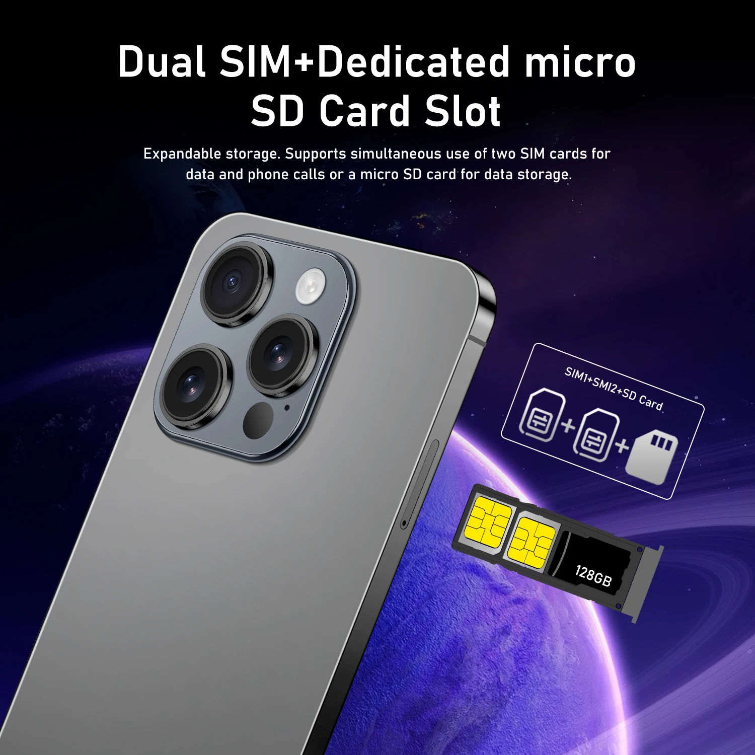 2025 Original Pad XS16 Pro+ Tablet PC 7.3 inch HD 4K Android 14 22GB+2TB 8000mAh Battery 4G 5G Dual Sim Card WiFi GPS Google Tab - Image 5