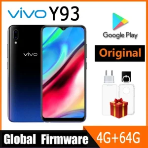 kf-Sbf688252777b451386bf79bd1253ae969 VIVO Y93 Smartphone Global firmware 4GB 64GB Octa core Android 8.1 6.2'' Camera 13MP+2.0MP Face ID cellphone Dual SIM Used Phone
