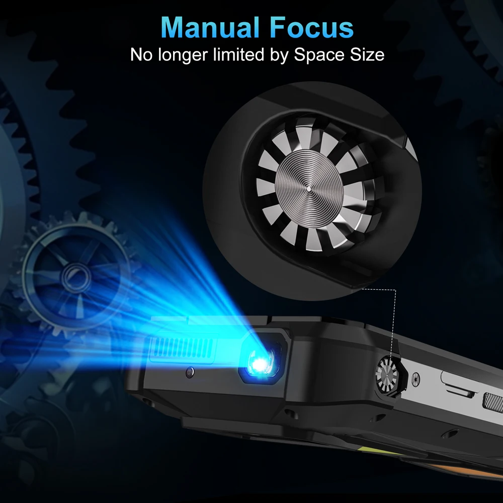 8849 Tank 3S Unihertz Rugged Smartphone with Projector 5G 12/16GB RAM 256/512GB ROM Dimensity 8200 64MP Night Vision Phone - Image 3