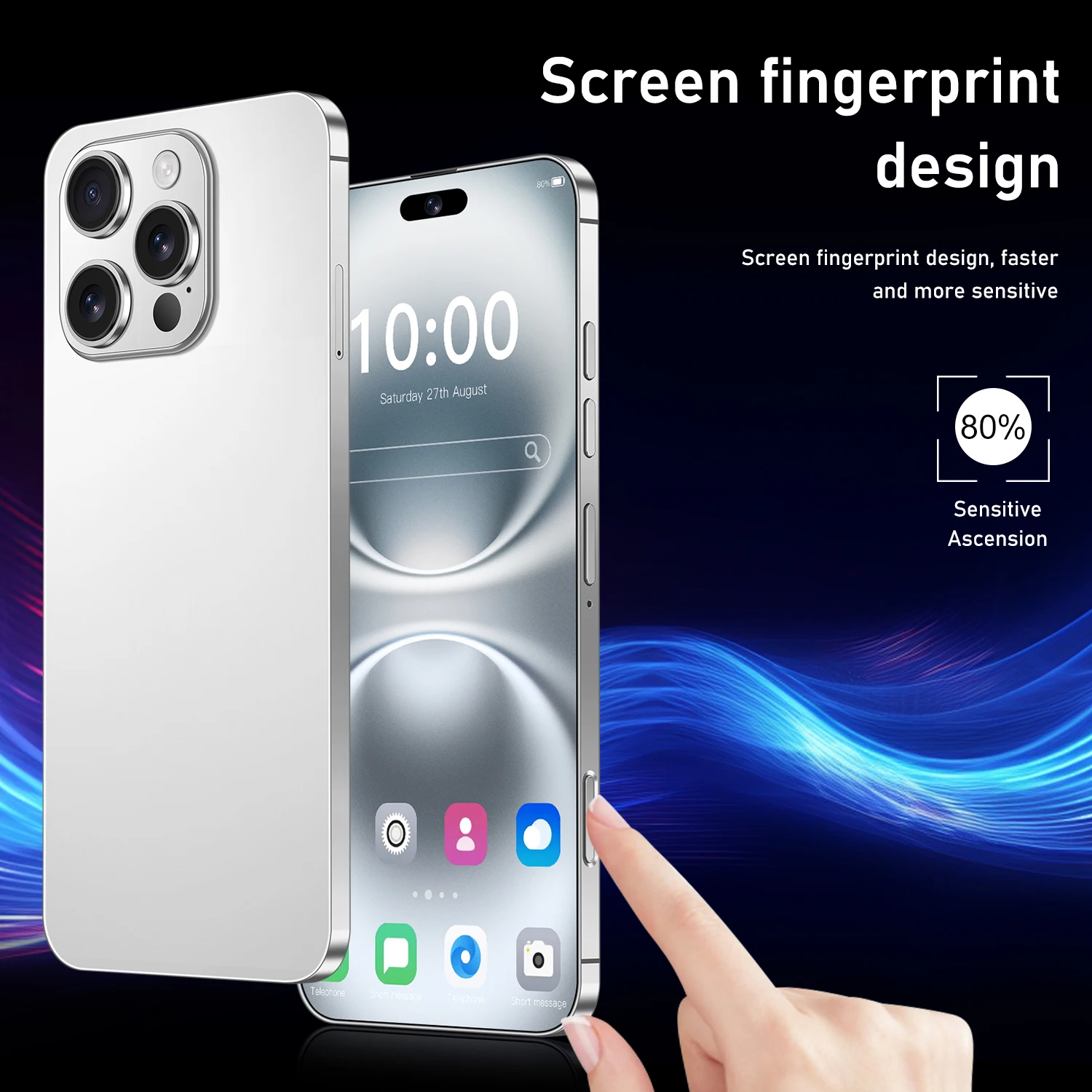 2025 Original Pad XS16 Pro+ Tablet PC 7.3 inch HD 4K Android 14 22GB+2TB 8000mAh Battery 4G 5G Dual Sim Card WiFi GPS Google Tab - Image 3