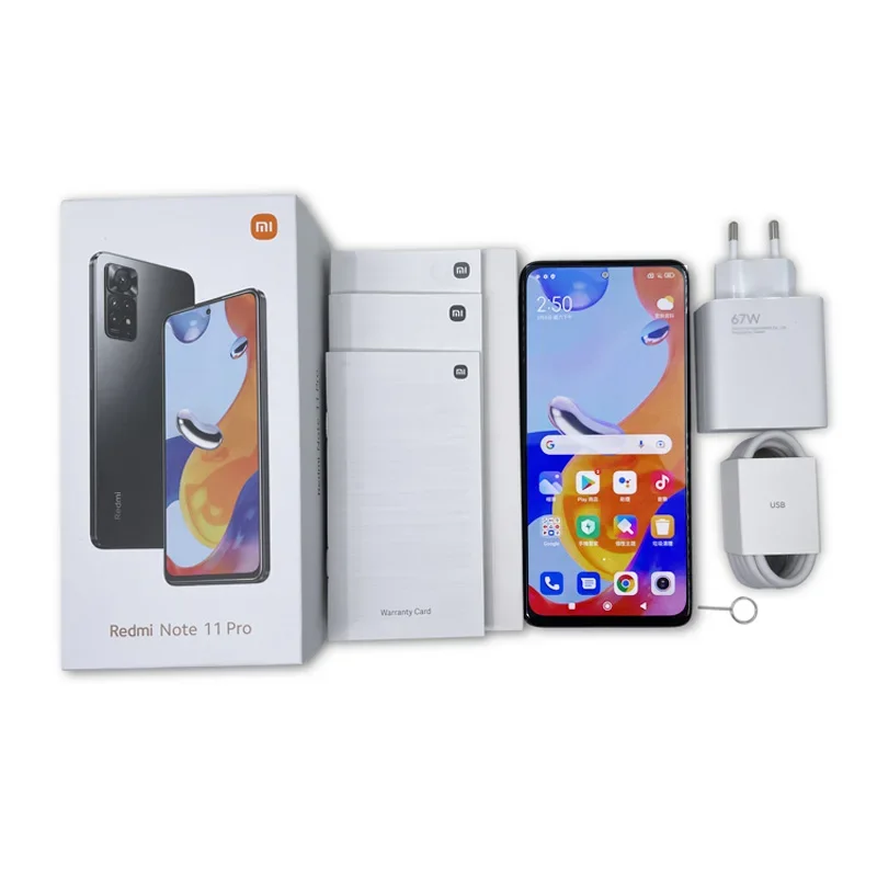 Global Rom Xiaomi Redmi Note 11 Pro 5G Smartphone 8GB 256GB 108MP Camera MTK Helio G96 Octa Core 120Hz Display NFC - Image 6