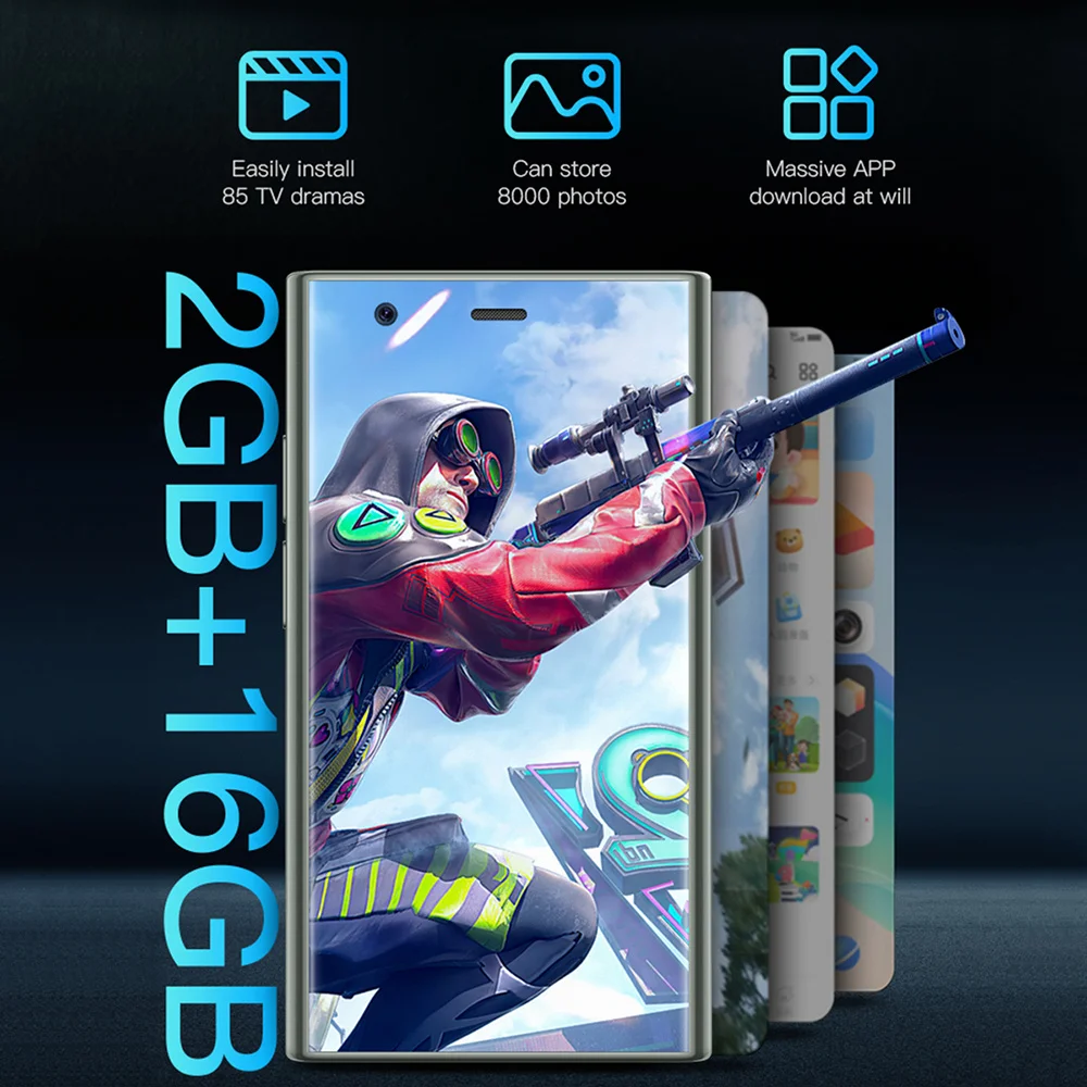 SOYES S23 Pro Mini Smartphones Android 8.1 Dual SIM 3.0'' HD 1000mAh Battery WIFI Bluetooth 3G Small Mobile Phone - Image 2