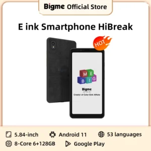 Bigme Hibreak Ebook Reader E-ink Display 5.84-inch Smartphone Electronic Book Android 11 Support Google Play Eink Phone Ereader